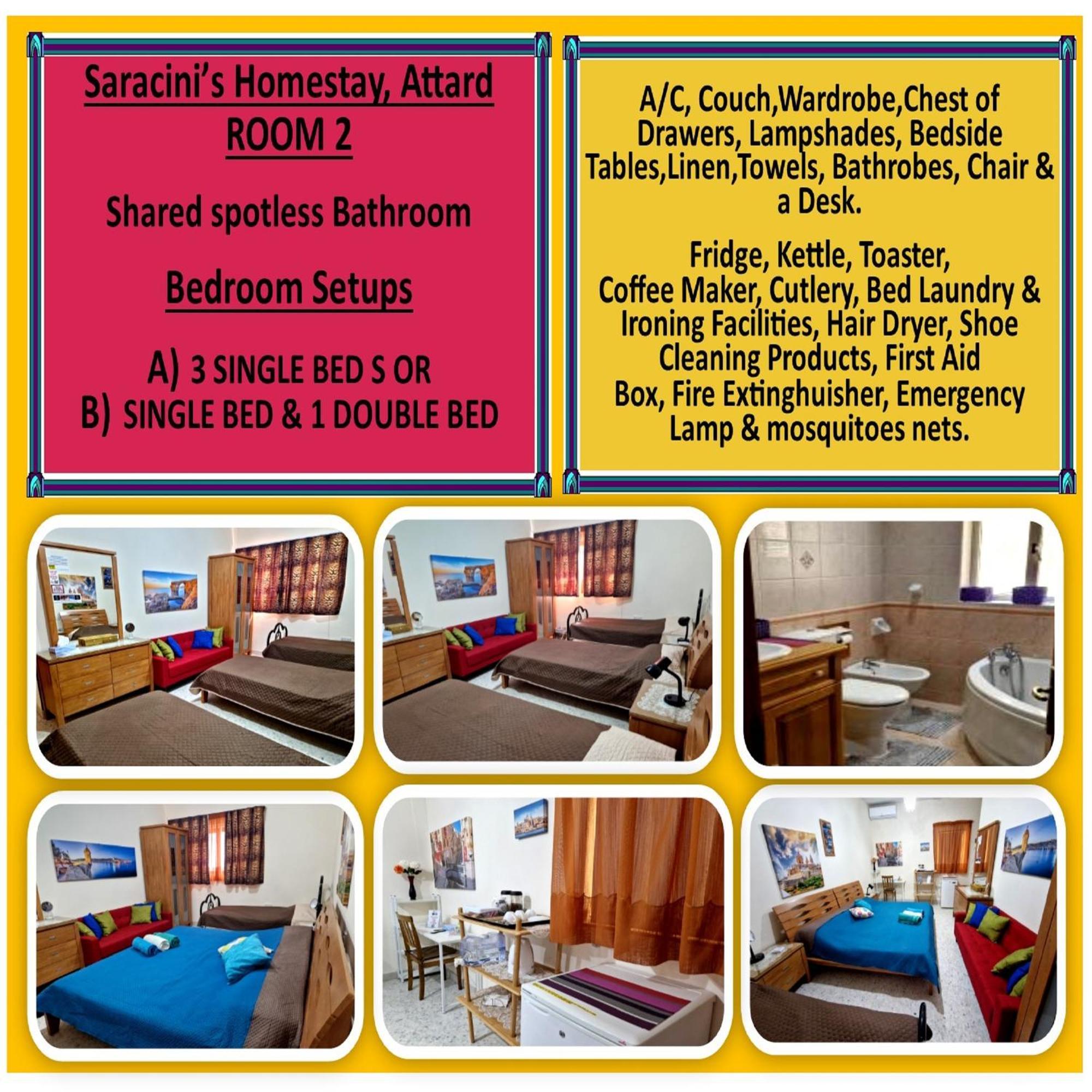 Saracini'S Homestay แอตตาร์ด ภายนอก รูปภาพ