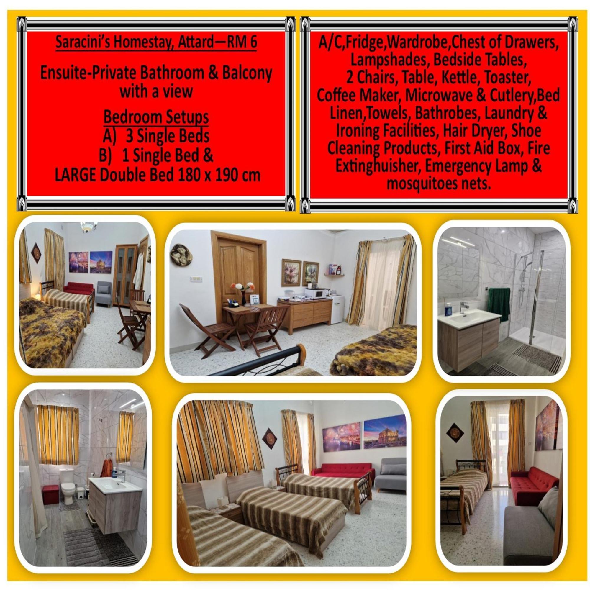 Saracini'S Homestay แอตตาร์ด ภายนอก รูปภาพ